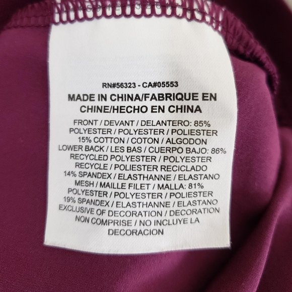 Nike Dri-Fit Mesh Racerback Tank Top Purple Sz.XS - Picture 8 of 10